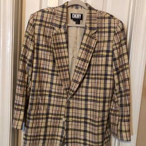 Vintage DKNY Silk Blend Blazer